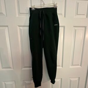 Figs Scrubs British Racing Green Small joggers